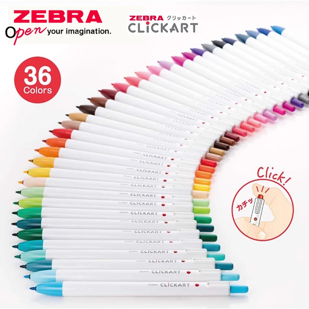 Zebra Pen Mildliner - Caneta iluminadora japonesa zebra, marcador clickart