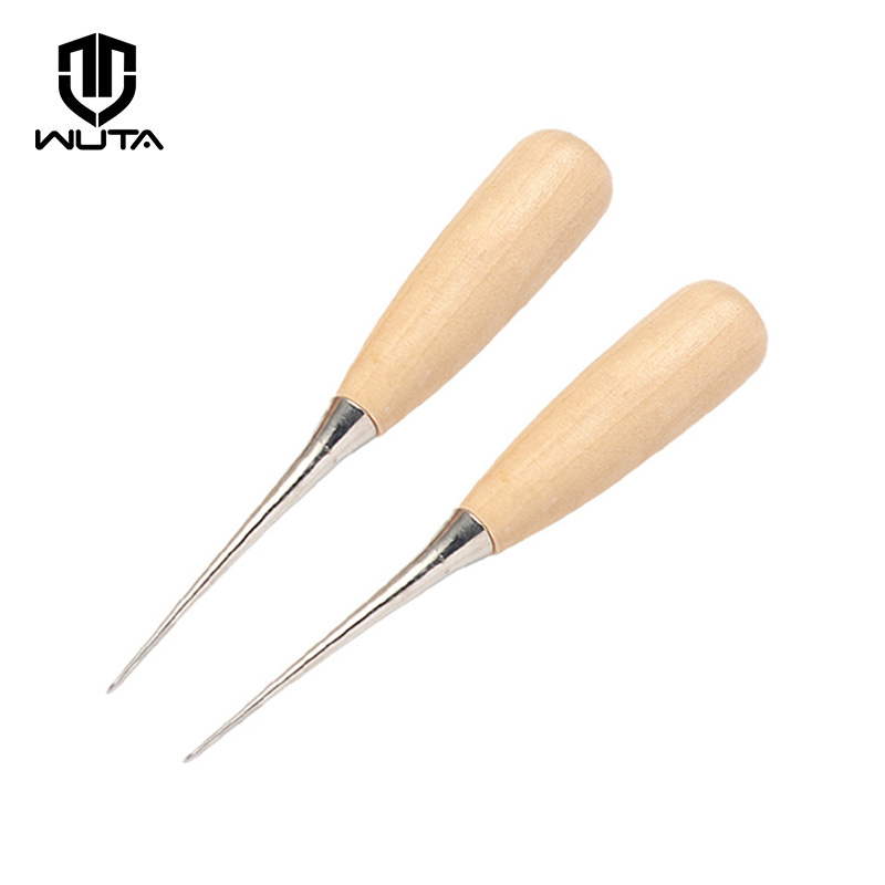 Leatherwork Awl - Wuta 2 peças de couro mão