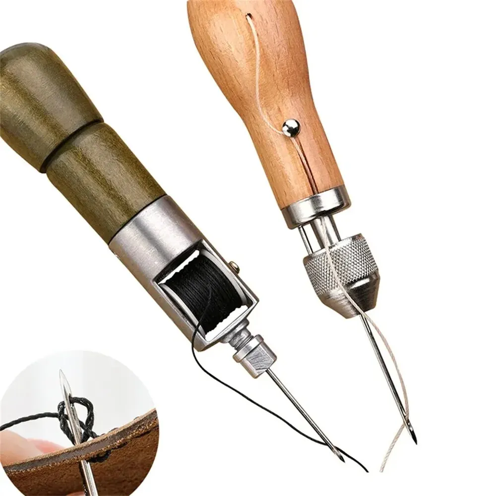 Leatherwork Awl - Kit de furador de costura de