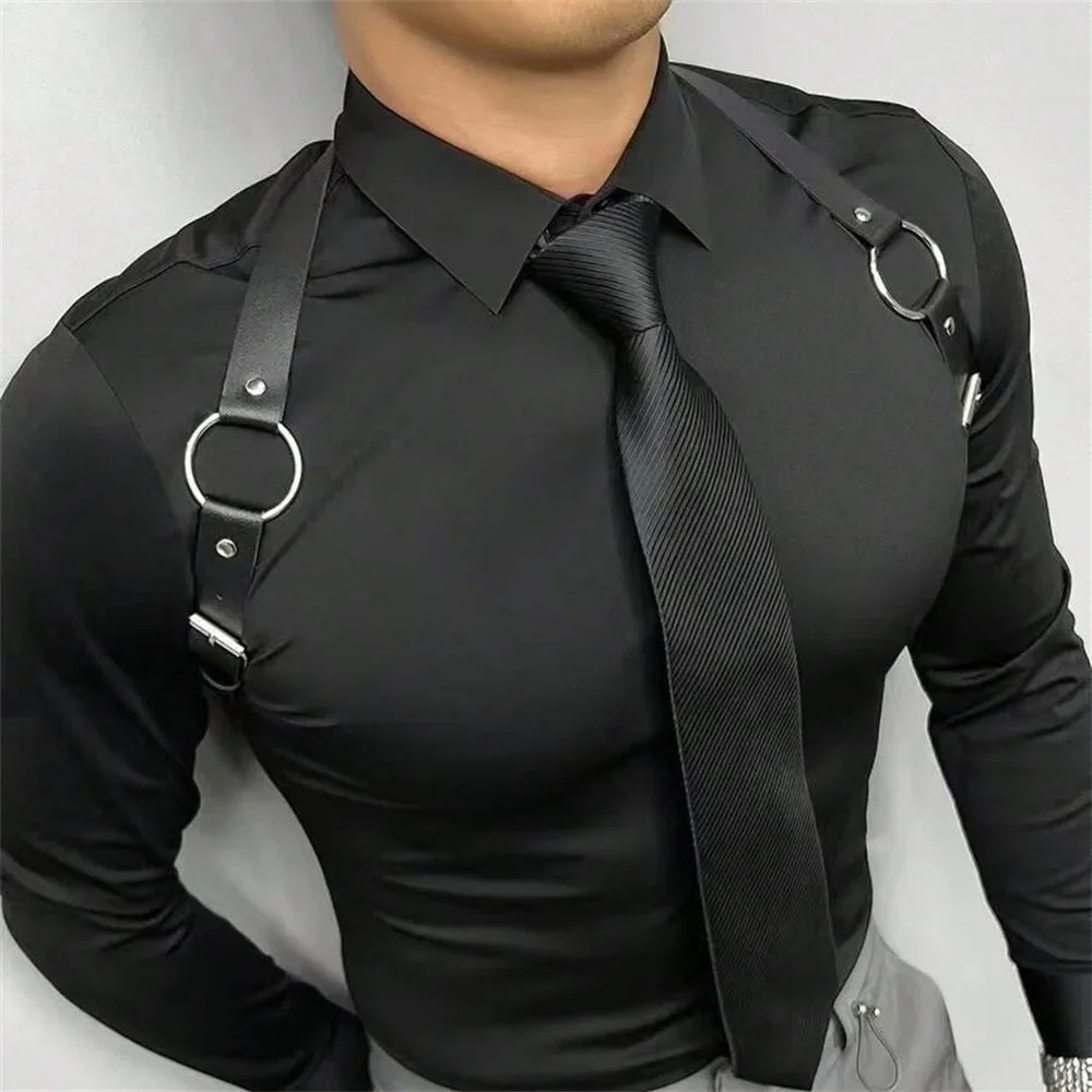 Leather Work Vest - Couro do plutônio colete cinta cintas