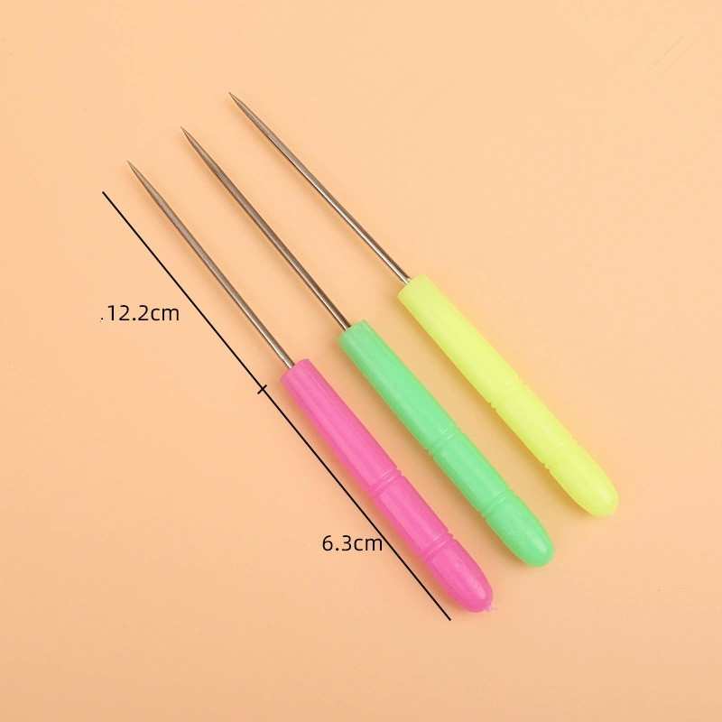 Leatherwork Awl - 10 Peças Agulha de Costura para