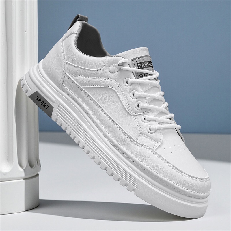 Leatherworker Block - Sapatos Casuais Masculinos com Solado Grosso