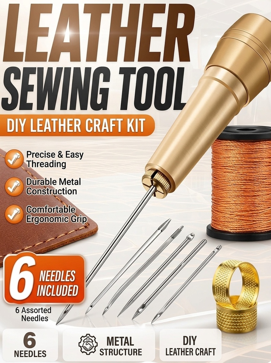 Ferramenta de Costura de Couro - Leatherwork Awl avaliação e preço
