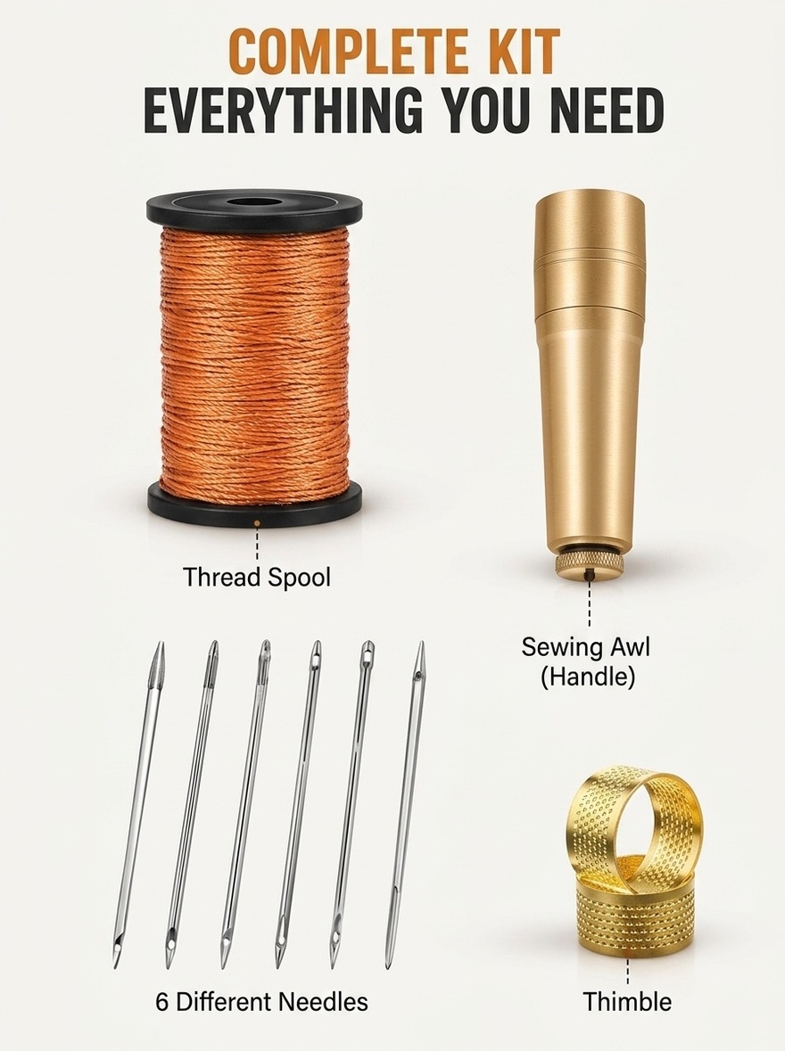 Ferramenta de Costura de Couro - Leatherwork Awl avaliação e preço