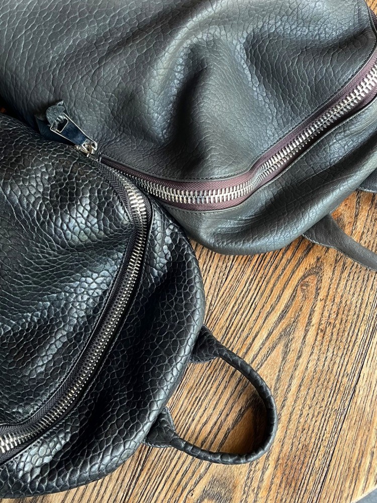 Mochila casual de pele de ovel - Leather Work Bag Mens avaliação e preço