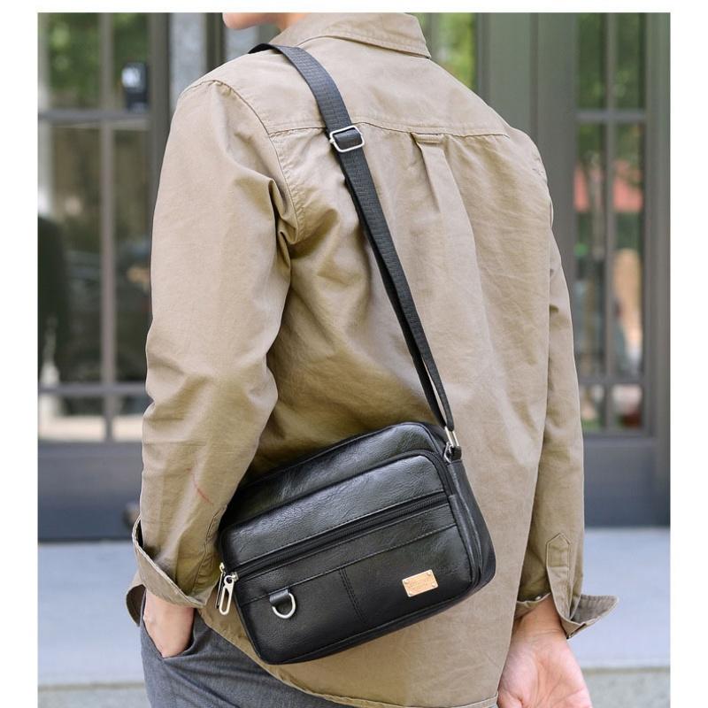 Bolsa de couro masculina, bols - Leather Work Bag Mens avaliação e preço