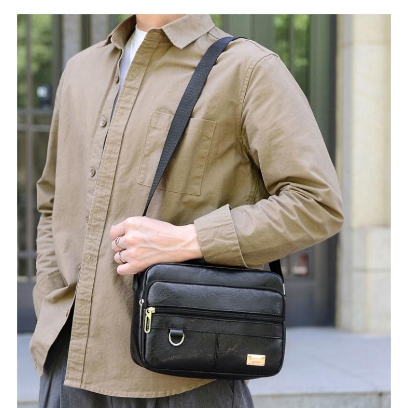 Bolsa de couro masculina, bols - Leather Work Bag Mens avaliação e preço