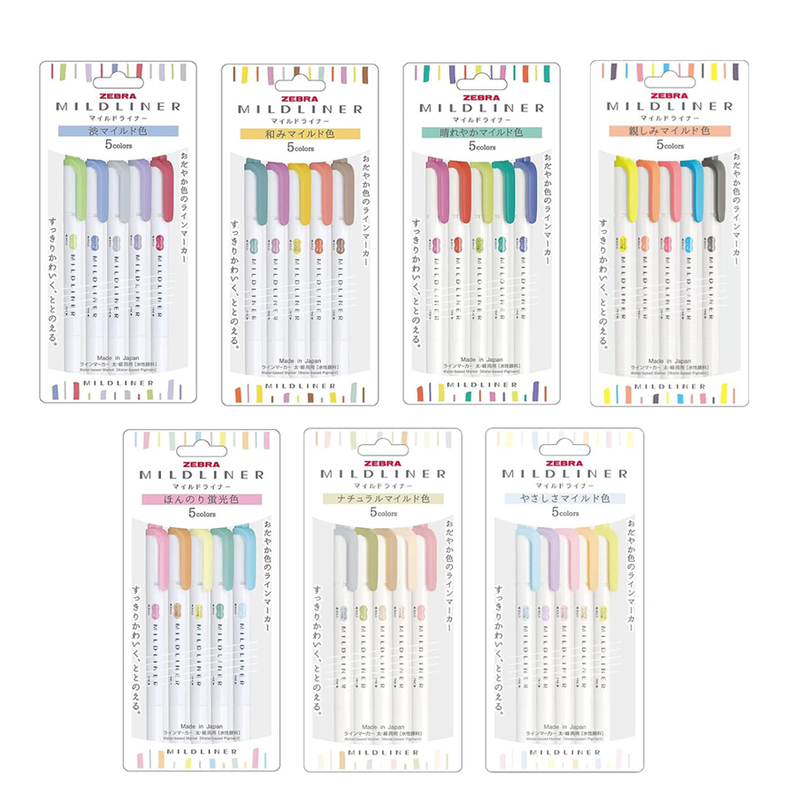 Zebra Mildliner Highlighter Pa - Zebra Pen Mildliner avaliação e preço