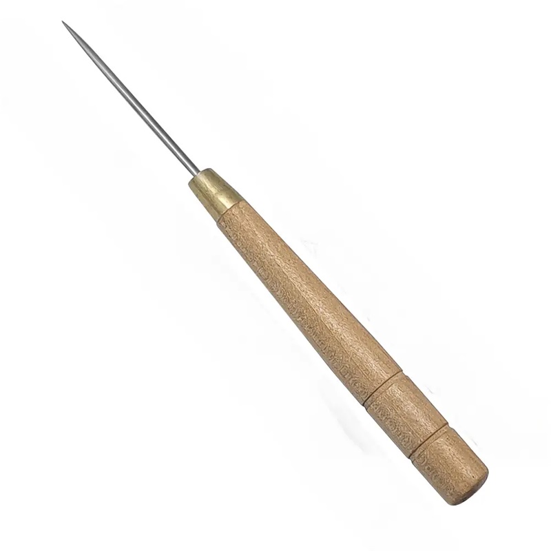 3 pçs punho de madeira punteru - Leatherwork Awl avaliação e preço