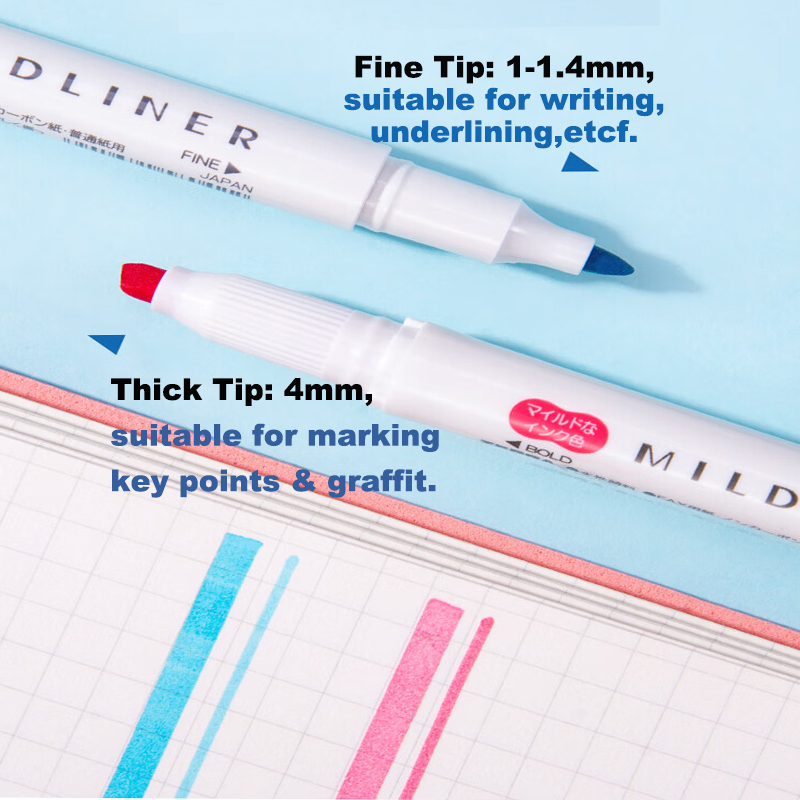 Zebra 25/35 cores mildliner co - Zebra Pen Mildliner avaliação e preço