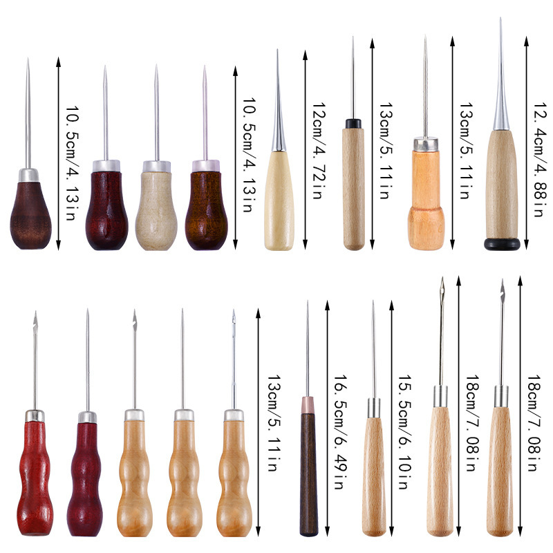 Furador de couro com cabo de m - Leatherwork Awl avaliação e preço