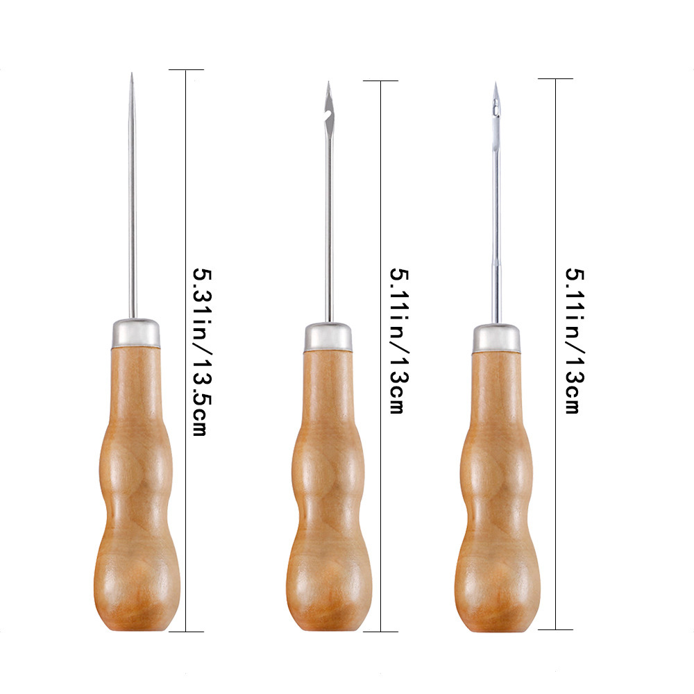Furador de couro com cabo de m - Leatherwork Awl avaliação e preço
