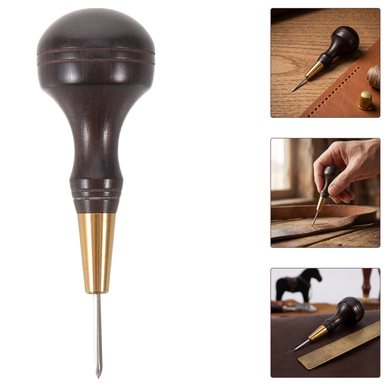 Agulha de Costura com Ponta de - Leatherwork Awl avaliação e preço