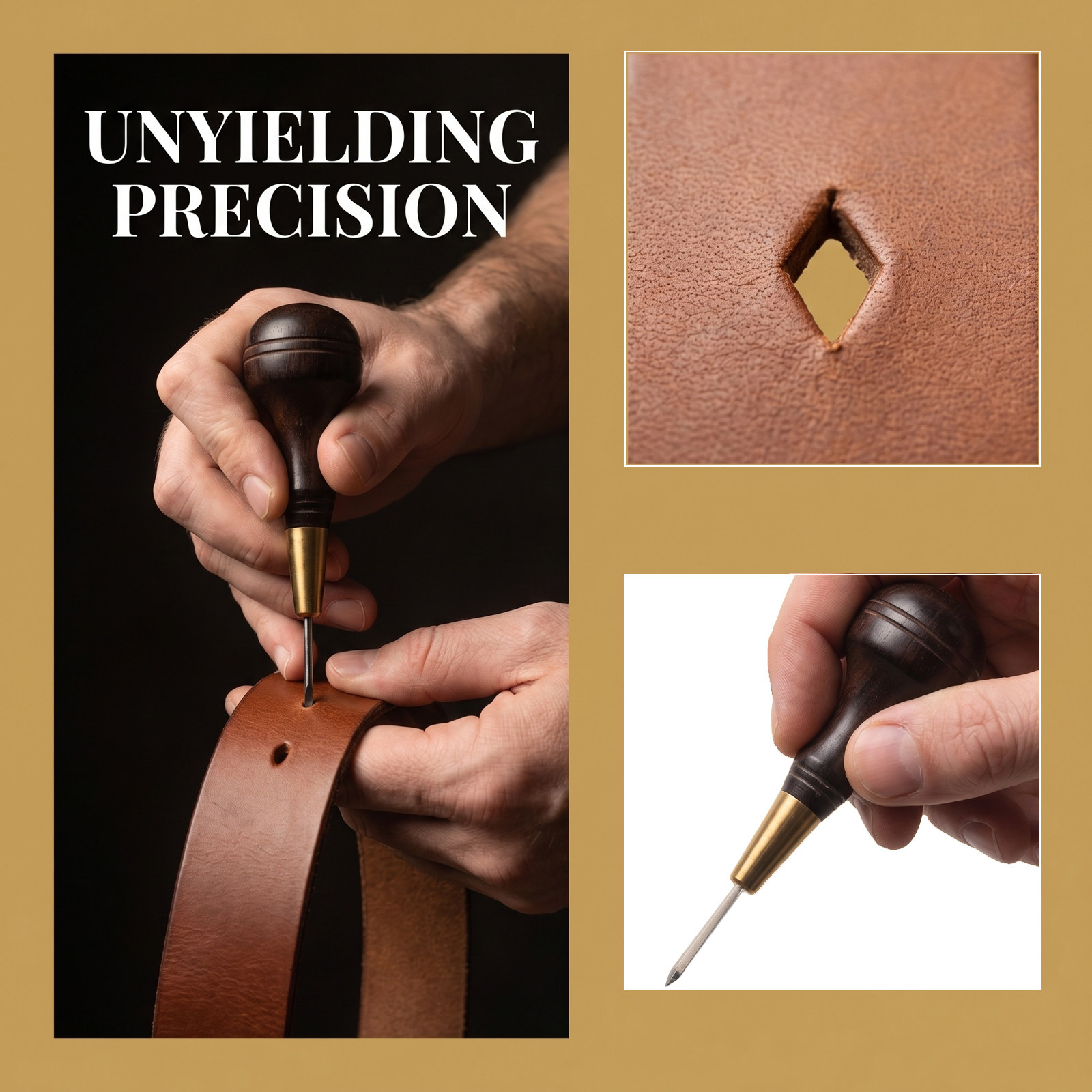 Agulha de Costura com Ponta de - Leatherwork Awl avaliação e preço