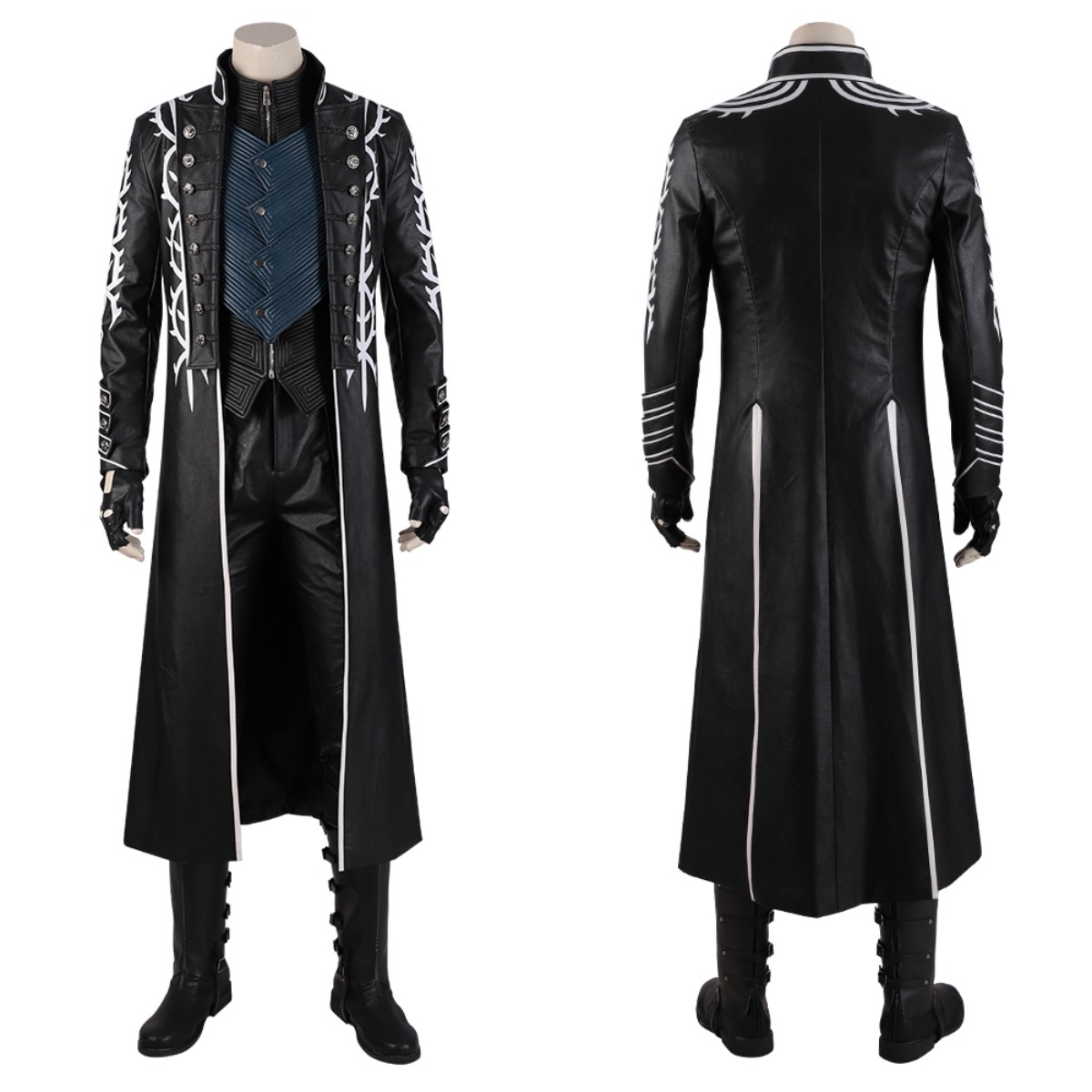 Fantasia de Cosplay do Persona - Leather Work Vest avaliação e preço