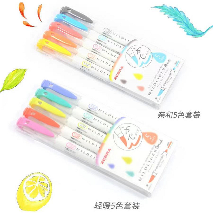 Zebra Mildliner Highlighters P - Zebra Pen Mildliner avaliação e preço