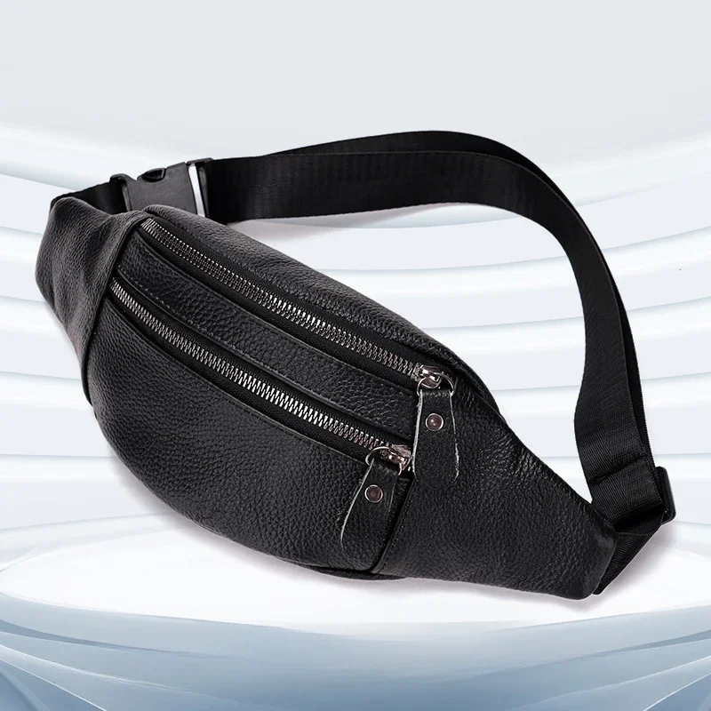 Bolsa de cintura masculina de  - Leather Work Bag Mens avaliação e preço