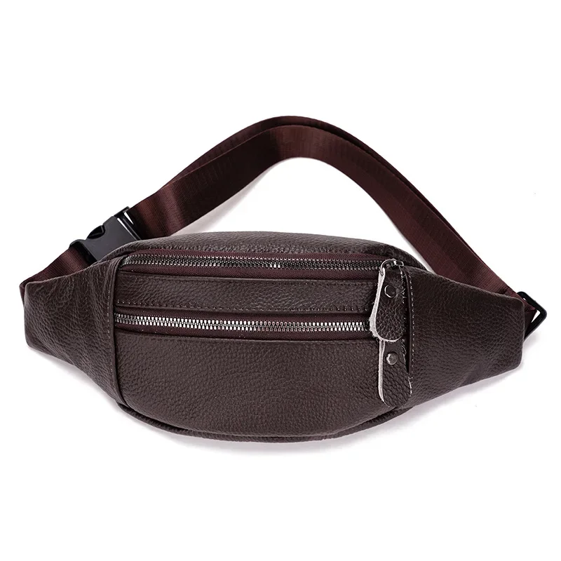 Bolsa de cintura masculina de  - Leather Work Bag Mens avaliação e preço