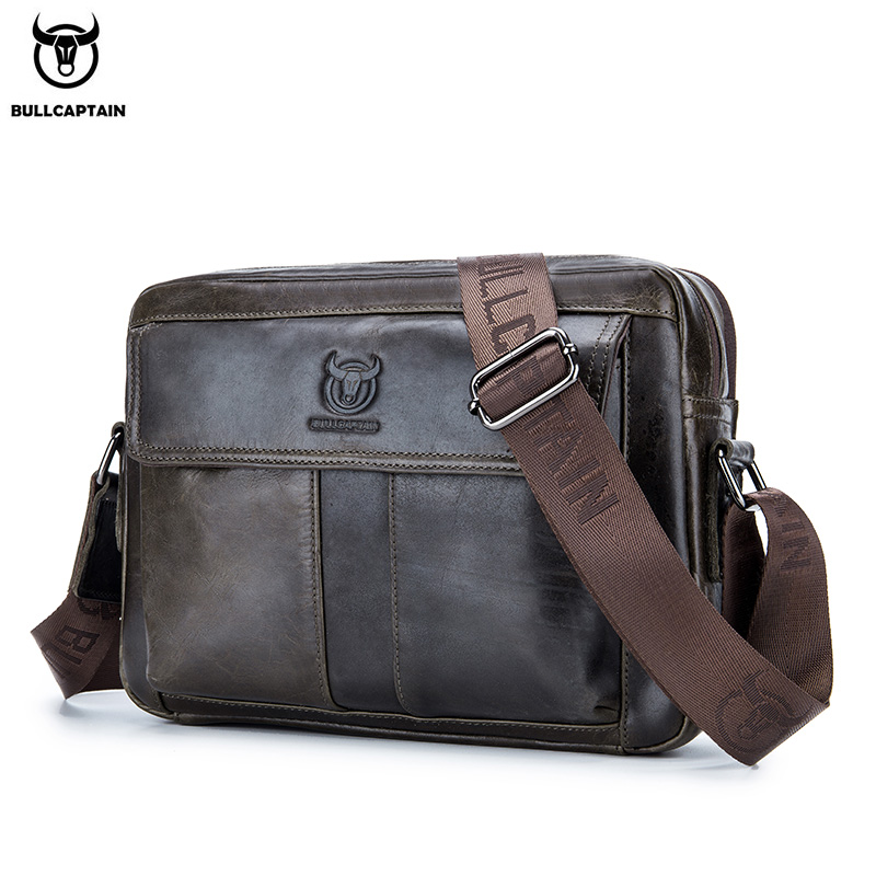 Bullcaptain bolsa crossbody ma - Leather Work Bag Mens avaliação e preço