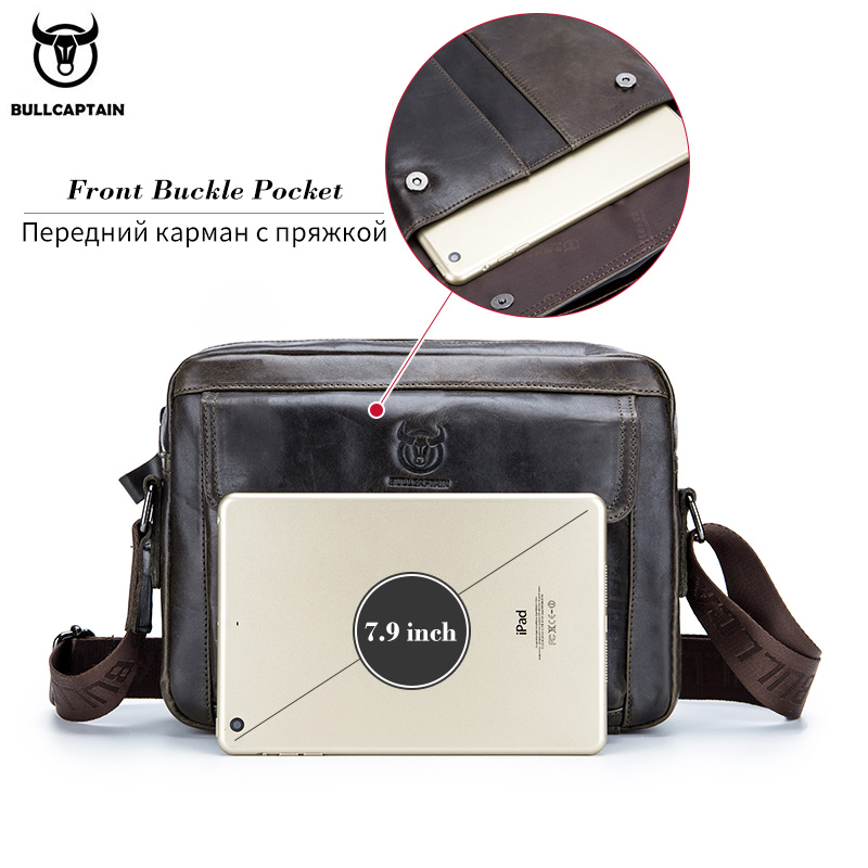 Bullcaptain bolsa crossbody ma - Leather Work Bag Mens avaliação e preço