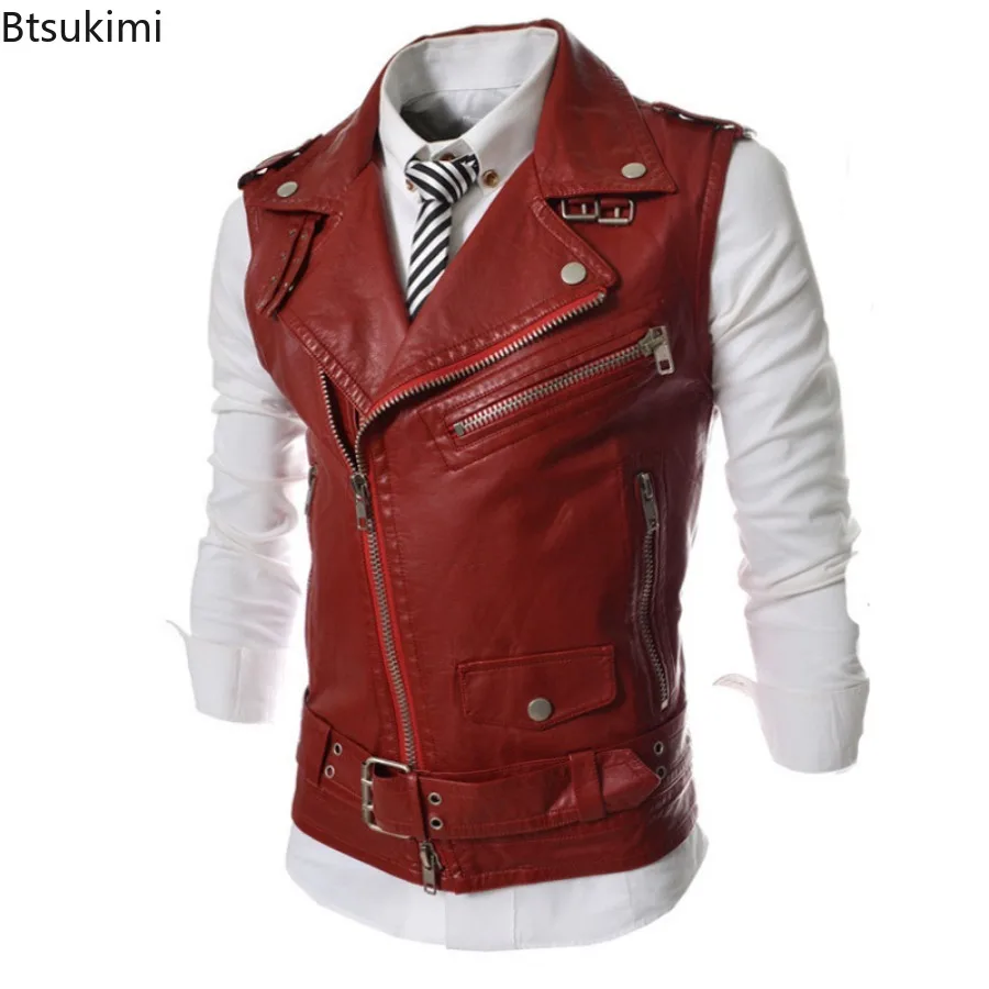 Colete Masculino Casual de Cou - Leather Work Vest avaliação e preço