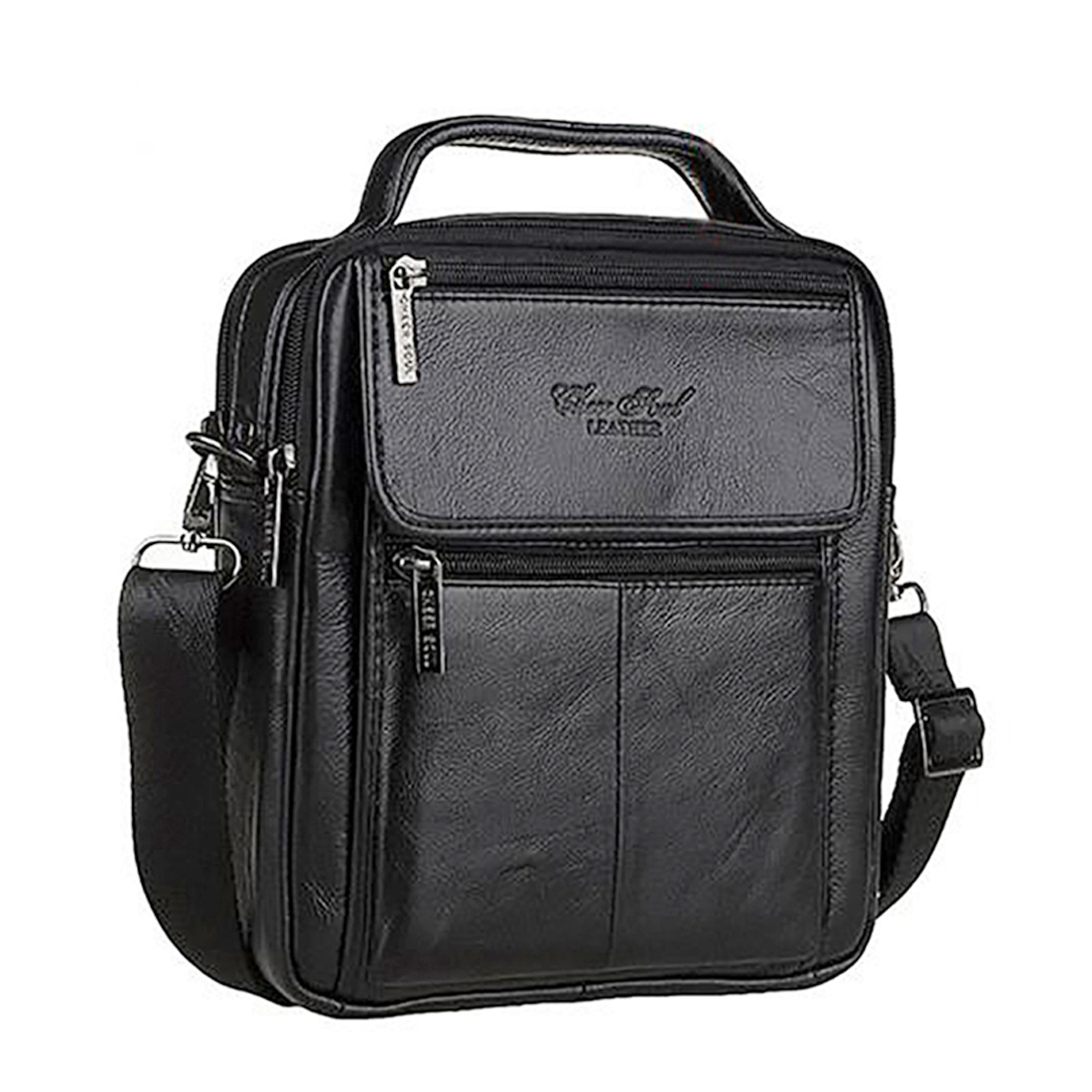 Bolsa Transversal Masculina de - Leather Work Bag Mens avaliação e preço