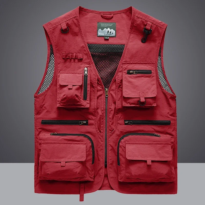 Verão masculino descarga colet - Leather Work Vest avaliação e preço