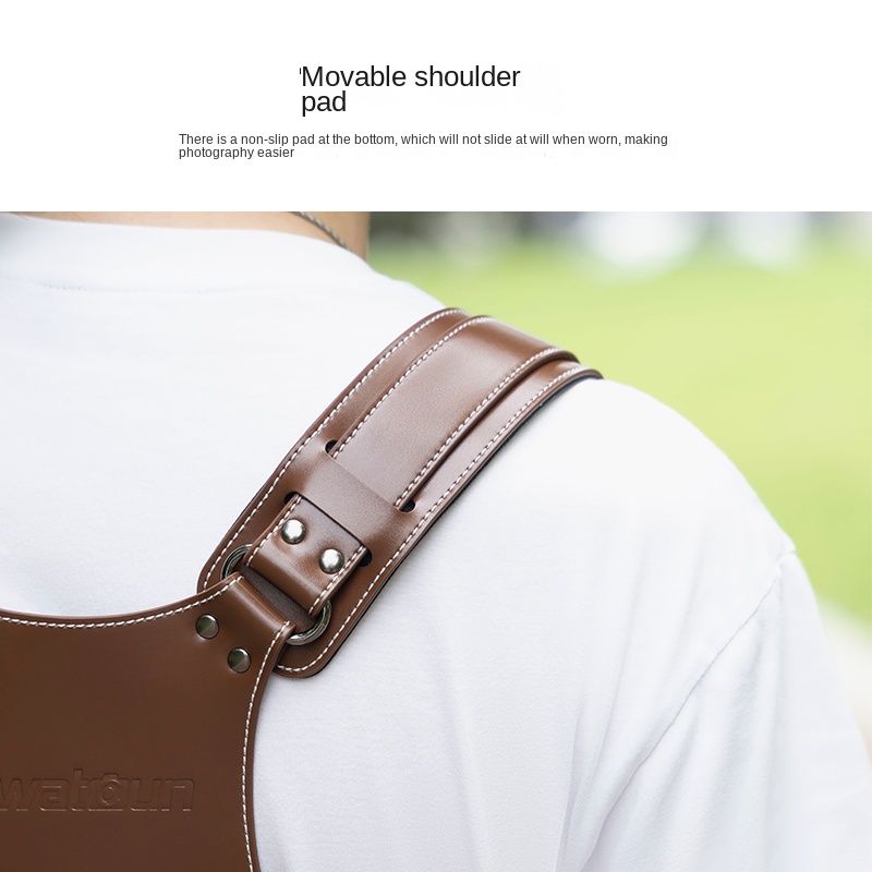 Colete de Suspensão Cwatcun Fa - Leather Work Vest avaliação e preço