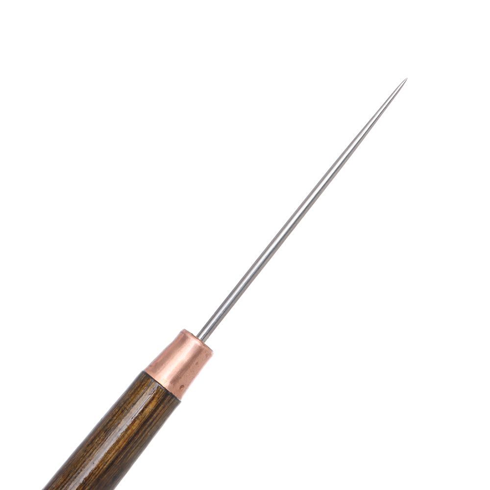 1pc costura awl alça de madeir - Leatherwork Awl avaliação e preço