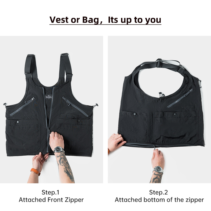 Maden 2023 novo design masculi - Leather Work Vest avaliação e preço
