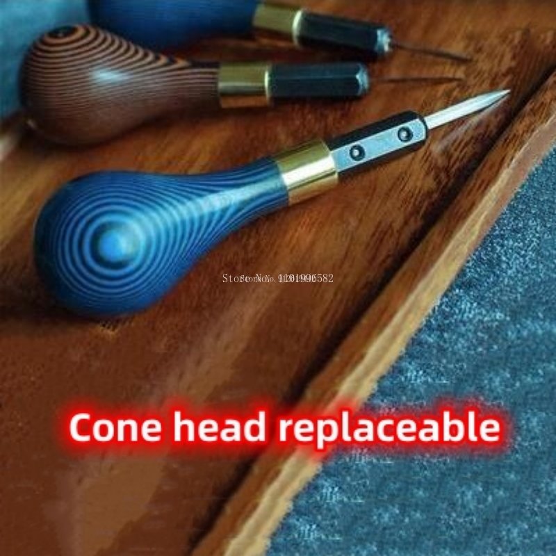 Couro perfurado ferramenta de  - Leatherwork Awl avaliação e preço