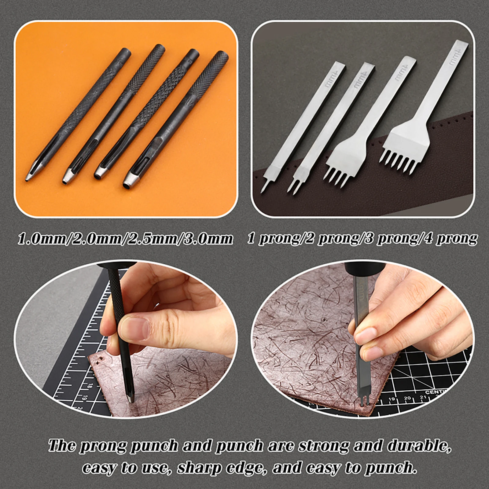 Kit de Costura em Couro Laranj - Leatherwork Awl avaliação e preço