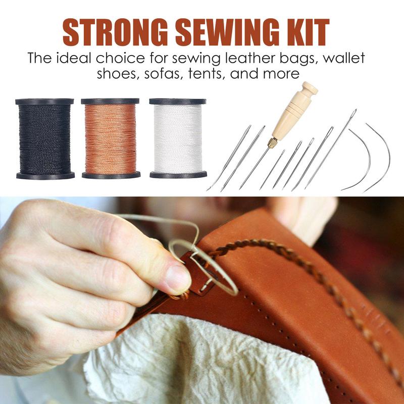 Kit de costura de couro resist - Leatherwork Awl avaliação e preço