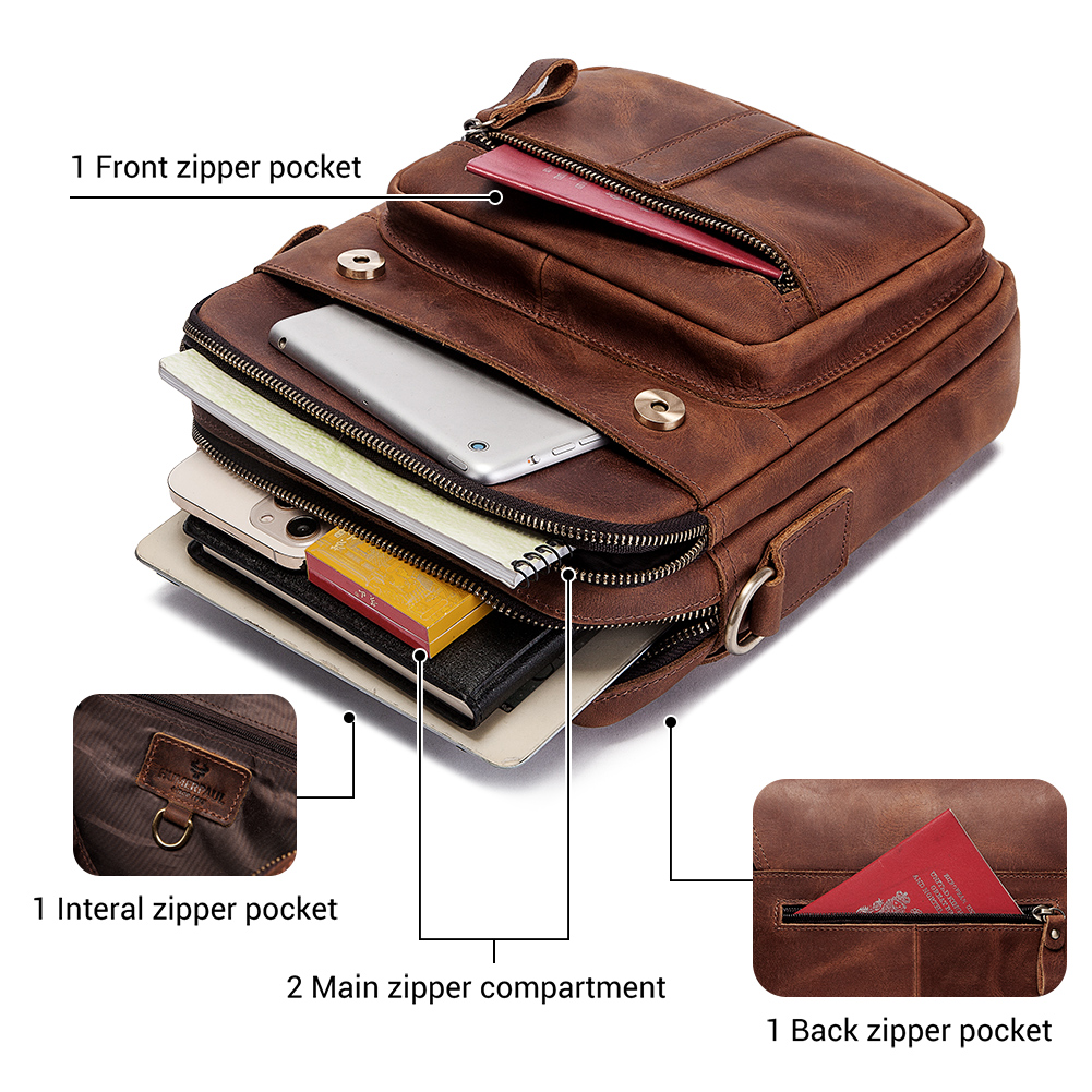 Humerpaul bolsa de ombro mascu - Leather Work Bag Mens avaliação e preço