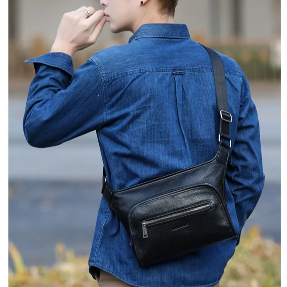 Couro novo comercial à prova d - Leather Work Bag Mens avaliação e preço