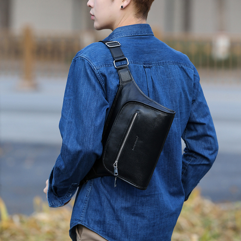 Couro novo comercial à prova d - Leather Work Bag Mens avaliação e preço