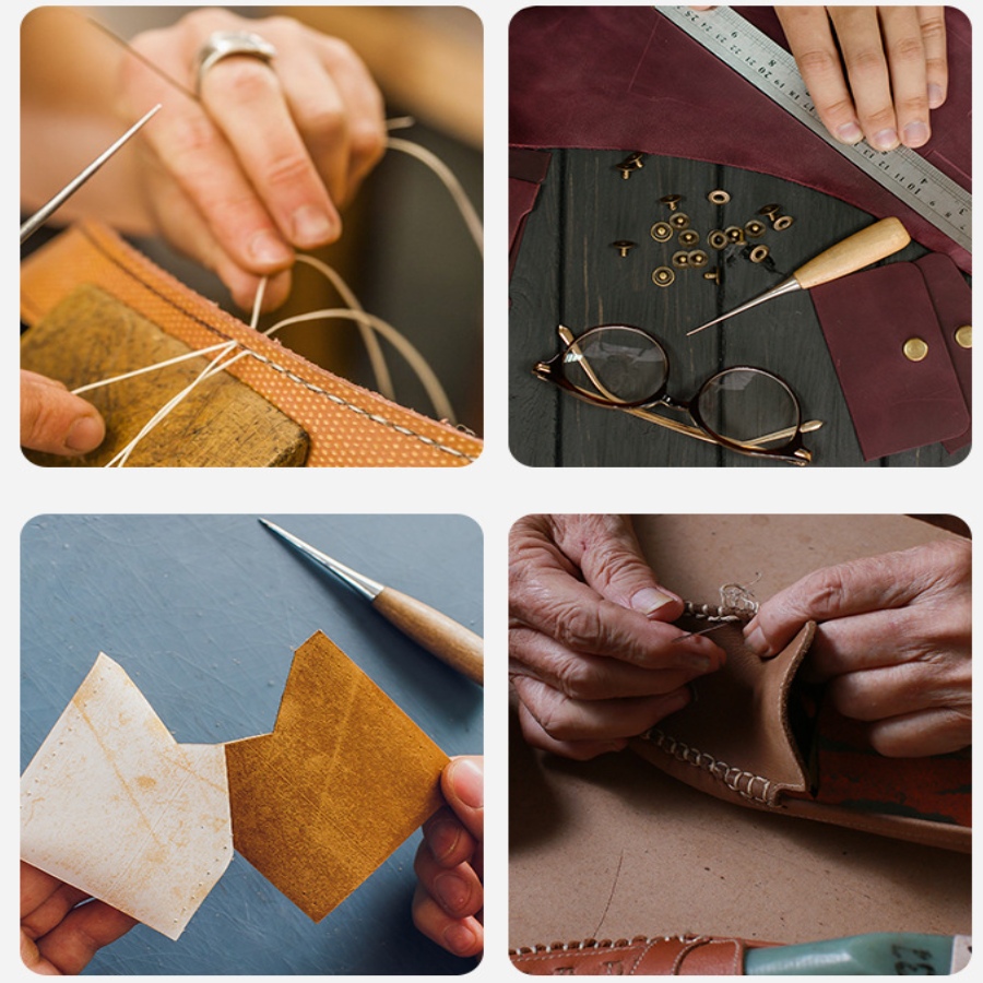 2 Peças Ferramenta de Costura  - Leatherwork Awl avaliação e preço